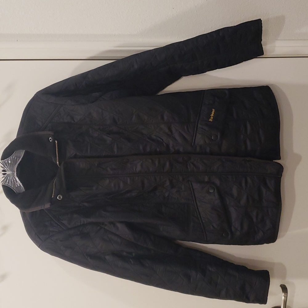 Barbour Black Quilted Jacket